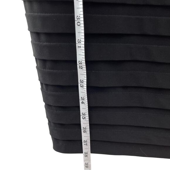 NWT Adrianna Papell Illusion Bodice Pleated Partial Tuck Jersey Sheath Dress 4 - Picture 13 of 16